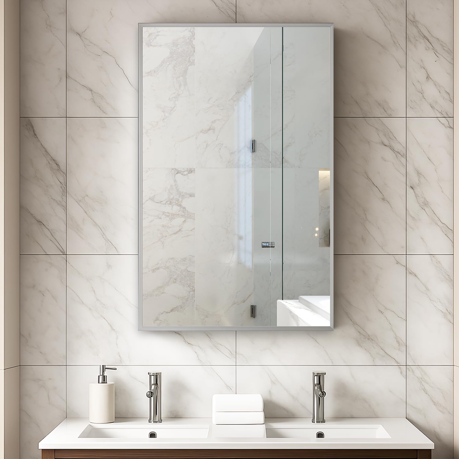 Aluminum Medicine Cabinet